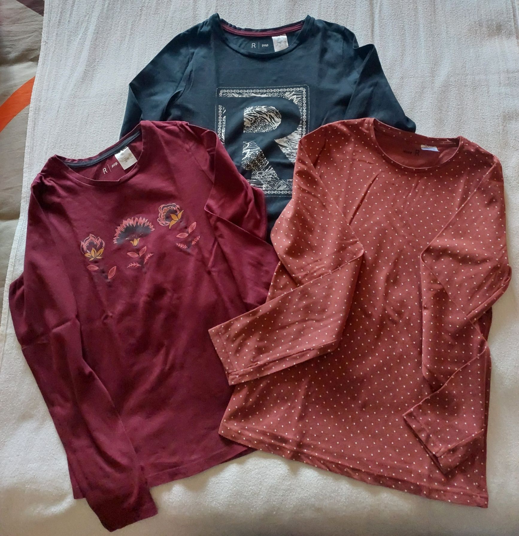 Lote 5 Camisolas Estampadas Menina, 10A