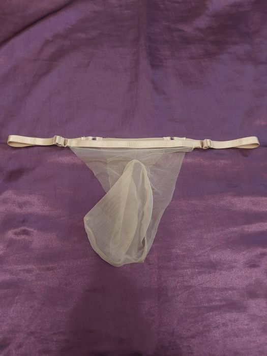 Stringi męskie transparentne ultra c