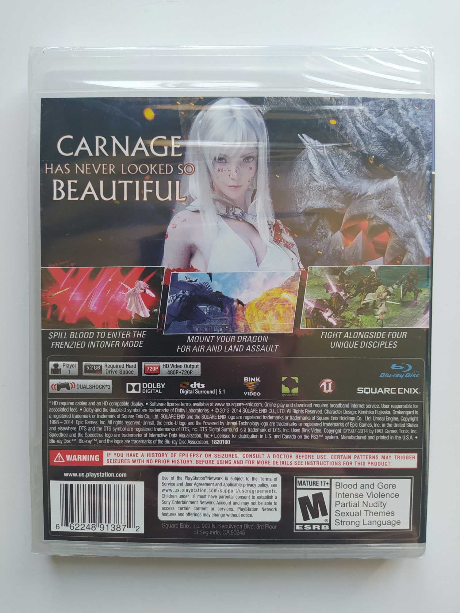 Drakengard 3 PS3 NOWA FOLIA gra twórcy Nier