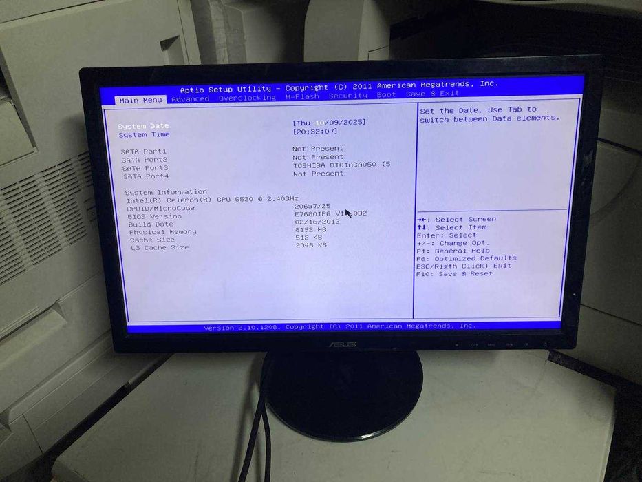 Монітор для комп'ютера ASUS VE228D 21,5D Дюйми 22