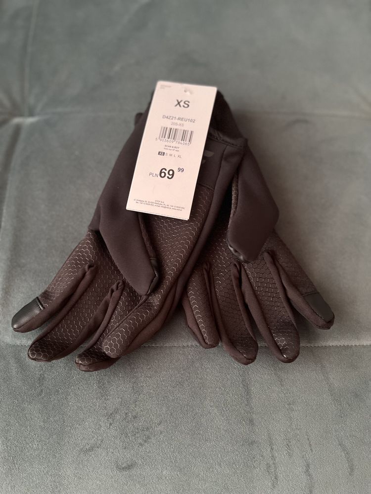 Czarne rękawiczki/ 4F / XS