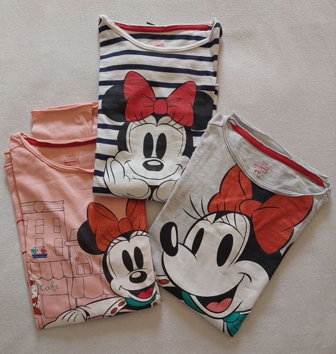 Lote 3 Camisolas Minnie, 11-12A