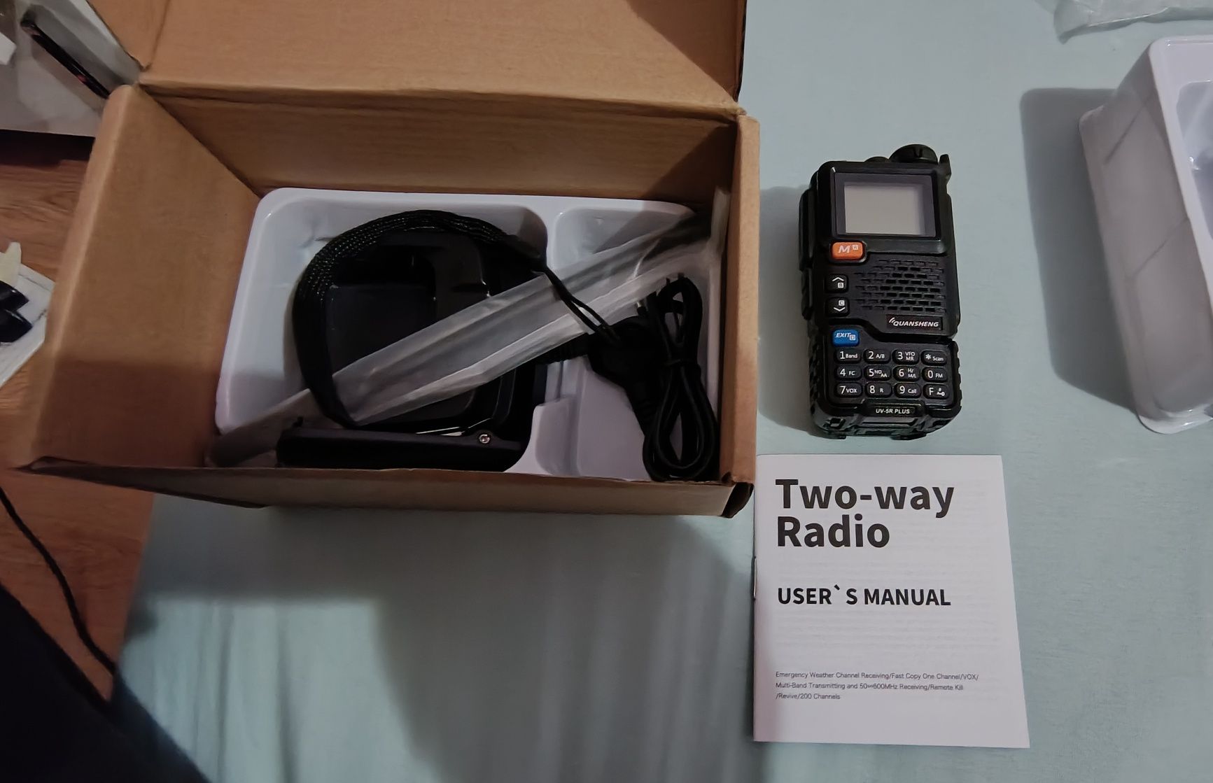 Рація QUANSHENG UV-5R PLUS - 2200mAh. Є 7шт.