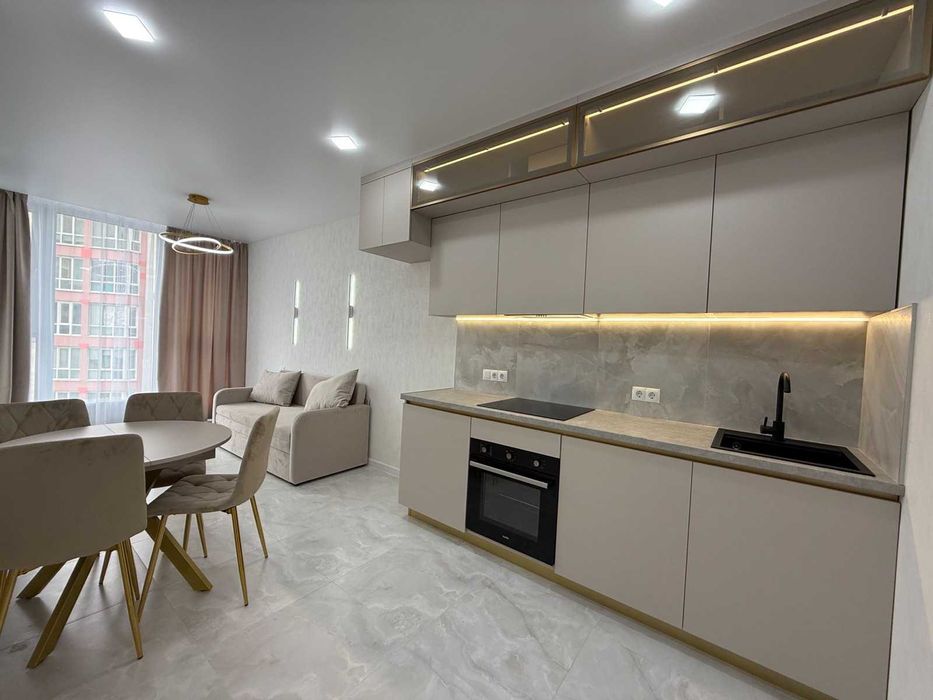 1 комнатная квартира 38 м2 Ремонт Мебель Техника ЖК Акварель 8