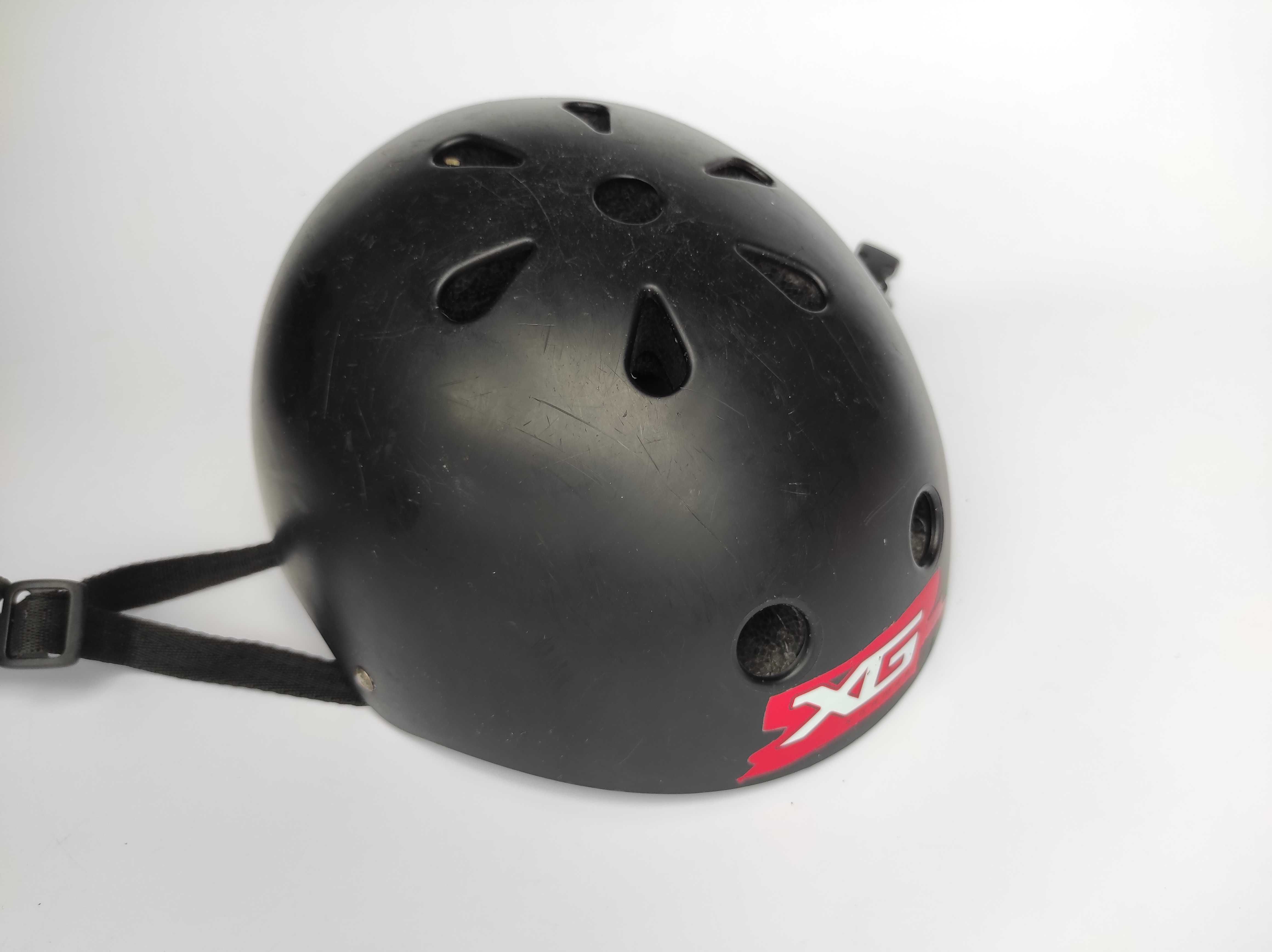 Шлем детский защитный котелок Bell XG XGames, размер 52-55см