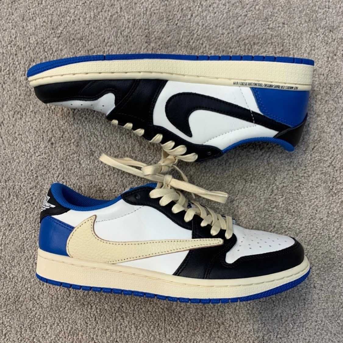 Nowe*Nike_Męskie_Jordan1_Biały*UnuseTrampki.41