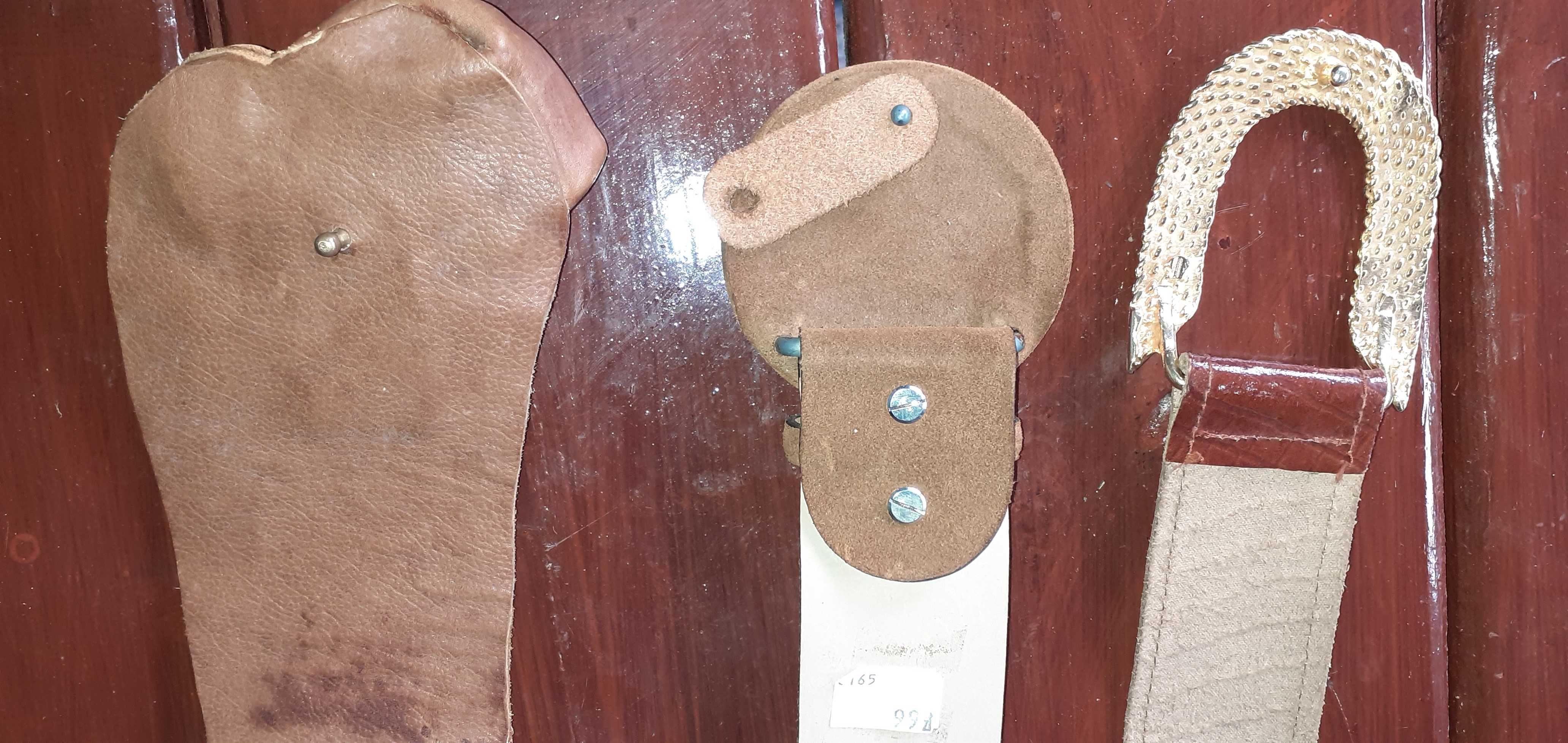 Pasek damski genuine leather -  prawdziwa skóra rozmiar 100 cm.