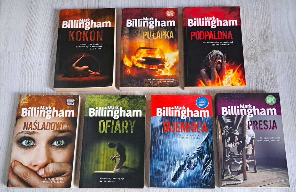 Billingham Kokon Pułapka Podpalona Ofiary Naśladowca Tajemnica Presja