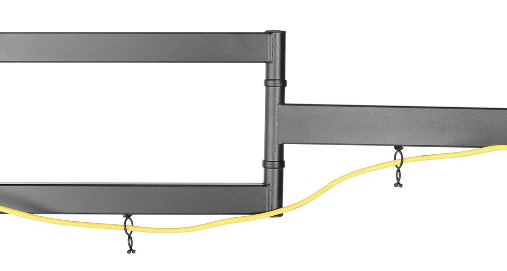 Nowy uchwyt do ściany TV 32-55 cali czarny regulacja pionie poziomie