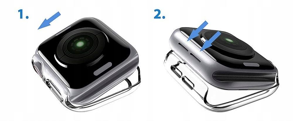 Etui + Szkło do Apple Watch 4/5/6/SE 40mm|KOLORY