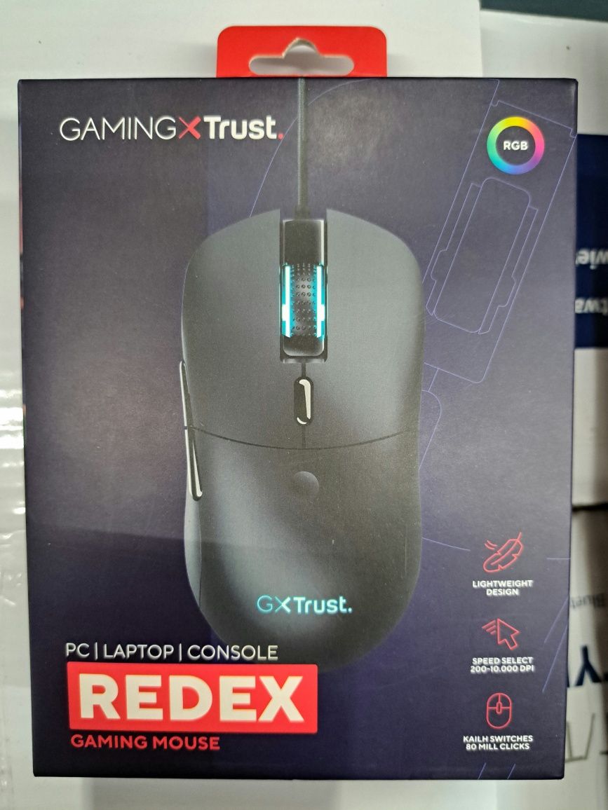 Mysz gamingowa Trust REDEX black
