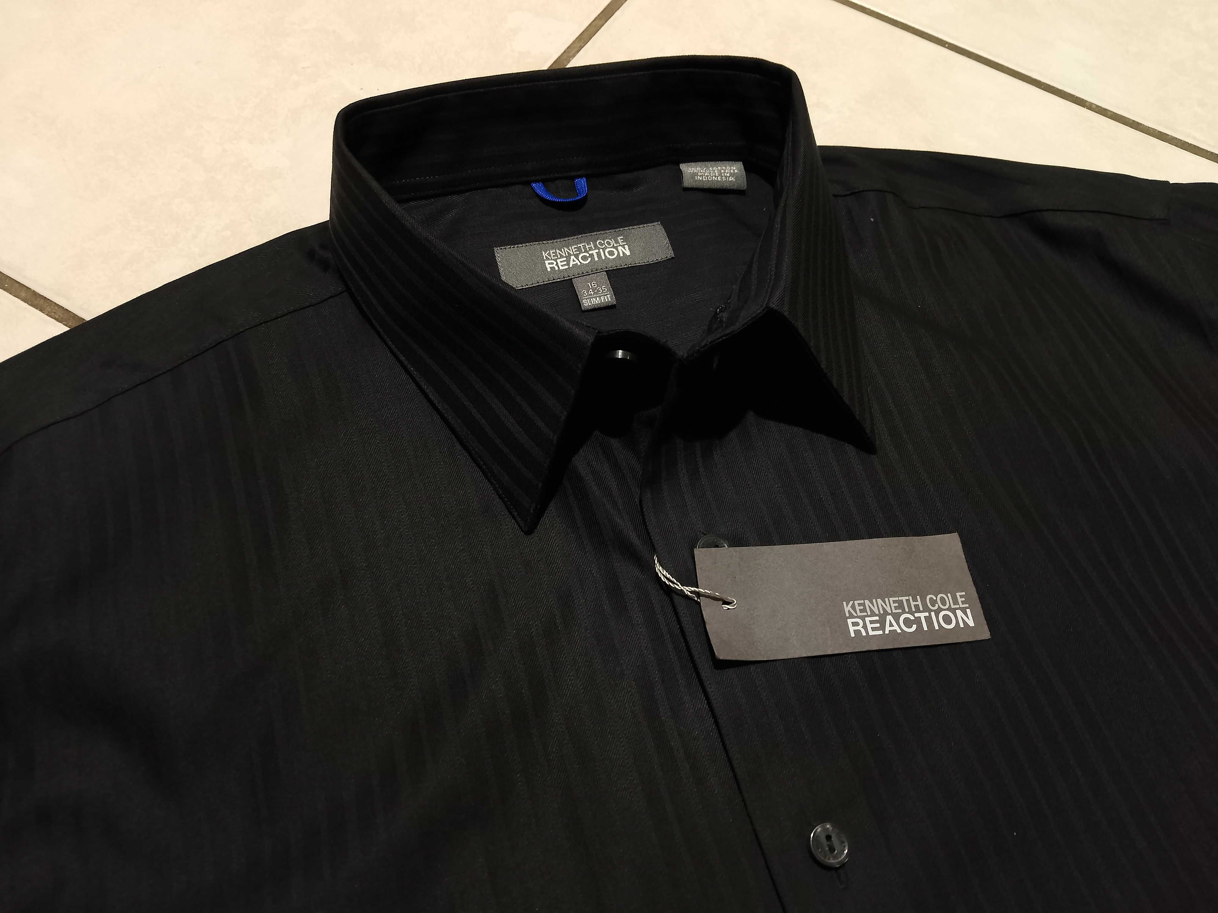 KENNETH COLE USA - NOWA! z Metkami Koszula Męska rozmiar M