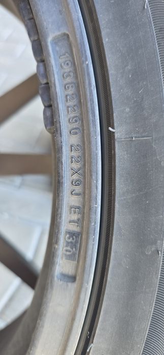 Felgi 22cale et30 opony 22r 6mm x4 rozstaw 5x120.