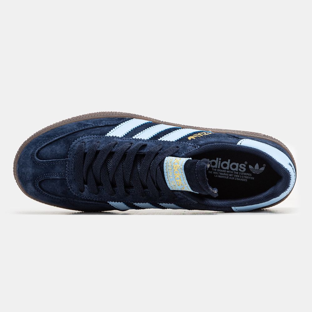 Кросівки Чоловічі Adidas Spezial Hanball Black Blue 36-45 Темно Сині