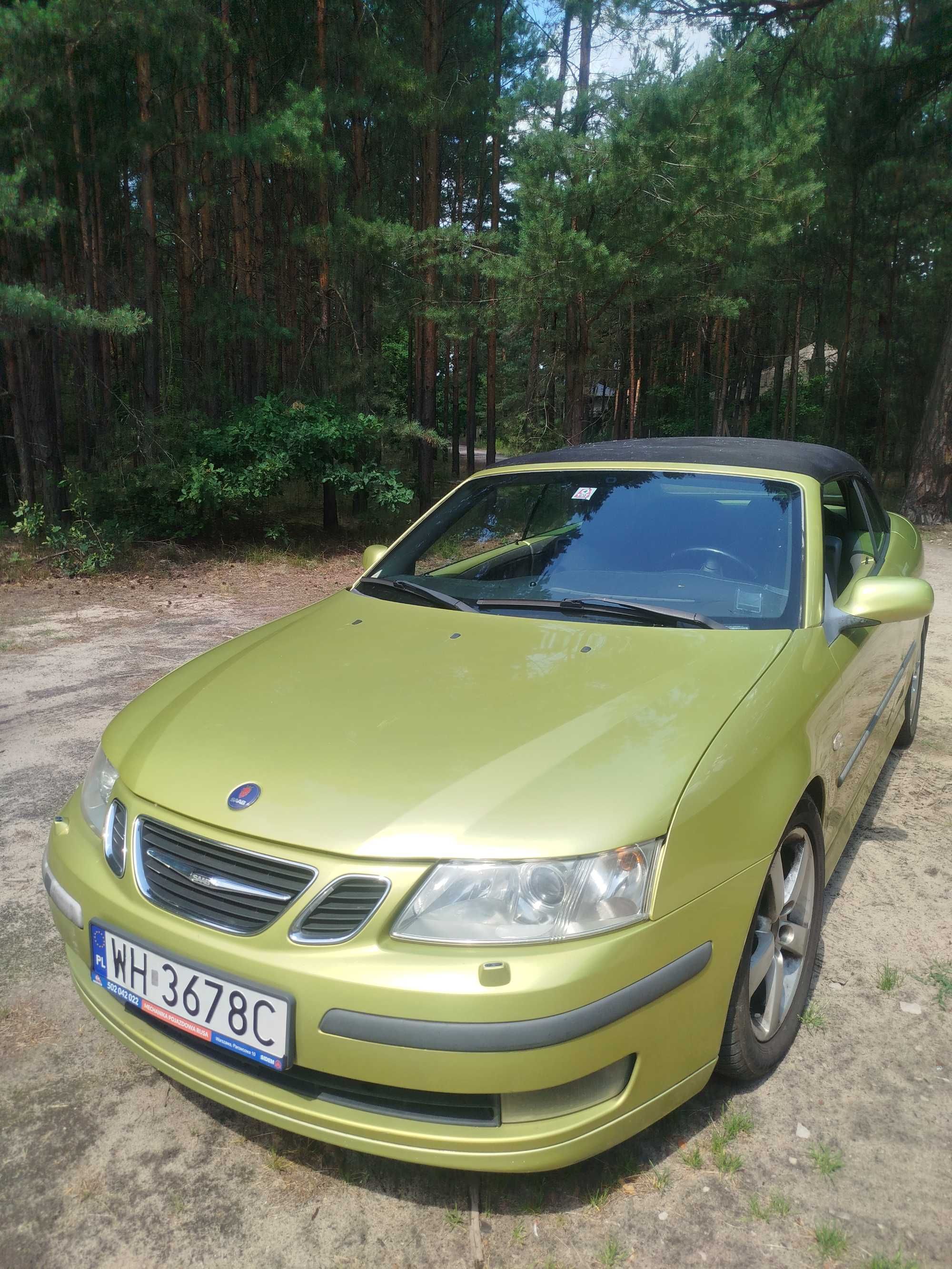 Piękny Saab 9-3 Cabrio