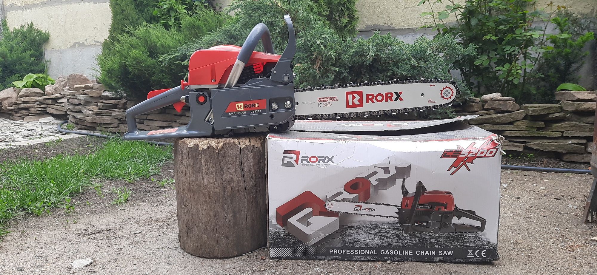 Бензопила Rorx 5200 Супер мощь.