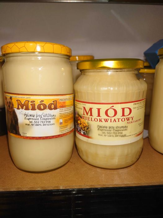 Sprzedam miód z własnej pasieki