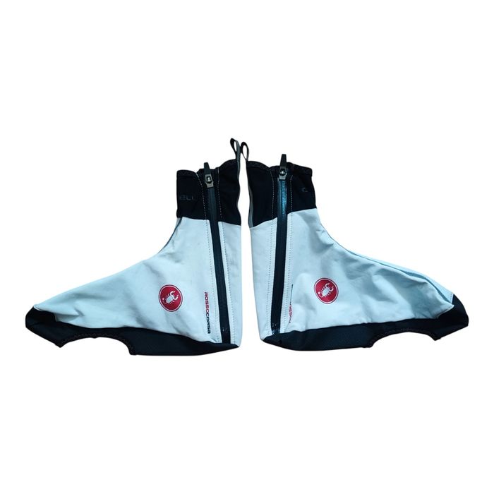 Ochraniacze na buty rowerowe CASTELLI Rosso Corsa 40-42 wodoodporne