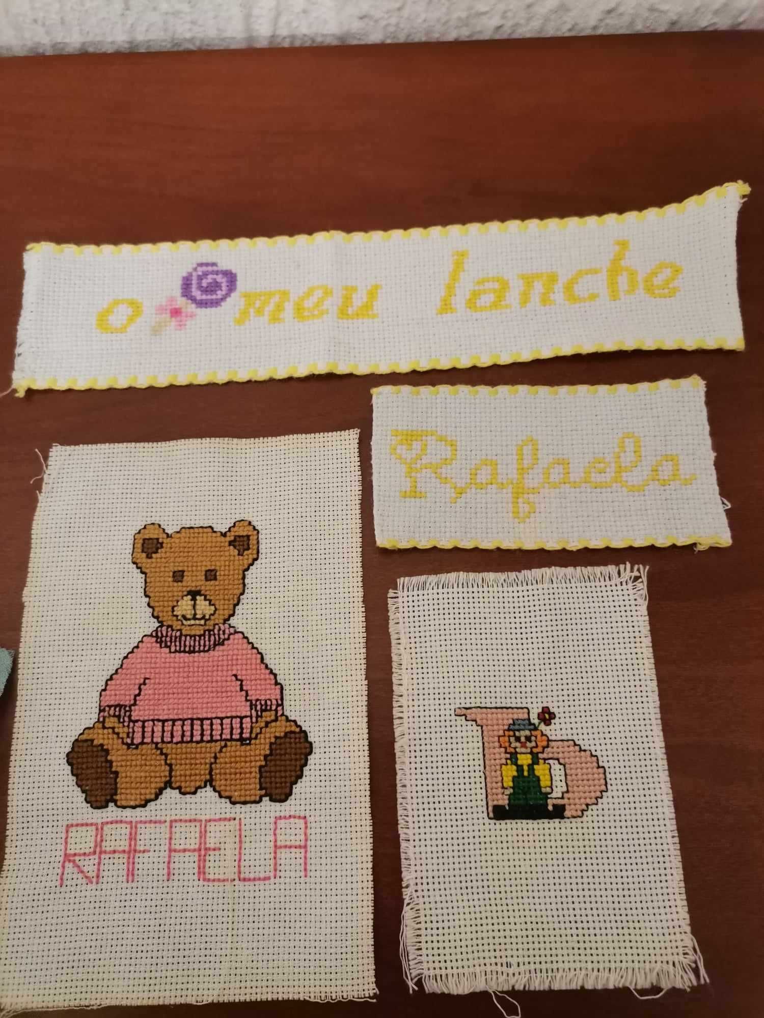 Conjunto Acessórios Ponto Cruz/Aplicações