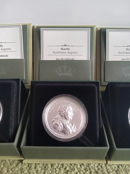 Skarby Stanisława Augusta Jan III Sobieski 50zl 2022