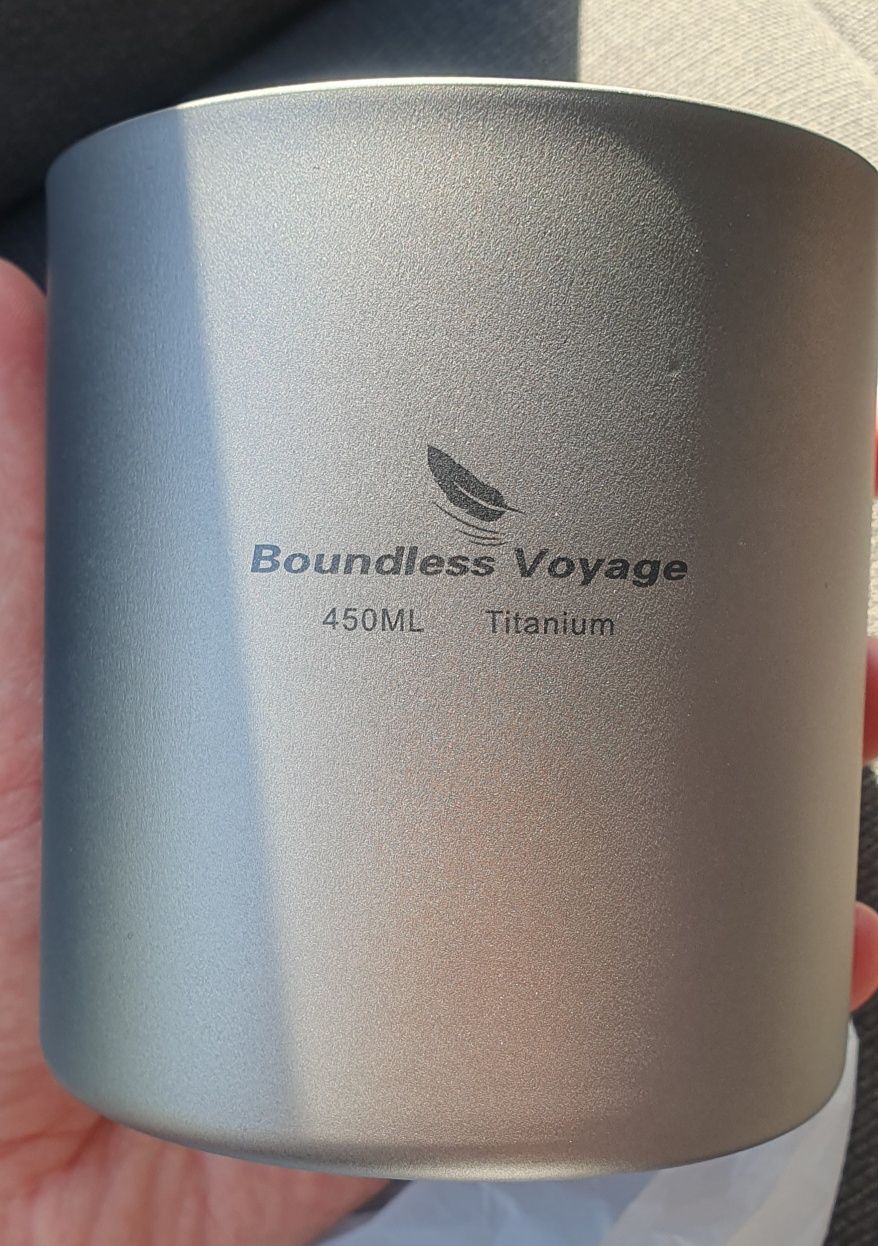 Boundless Voyage kubek tytanowy 450 ml