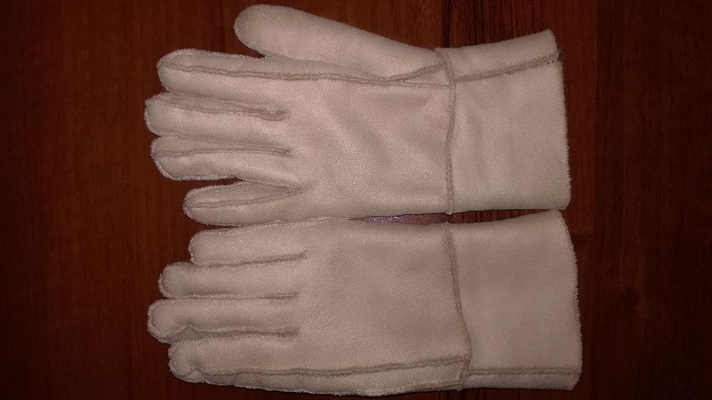 Rękawiczki skórzane ocieplane