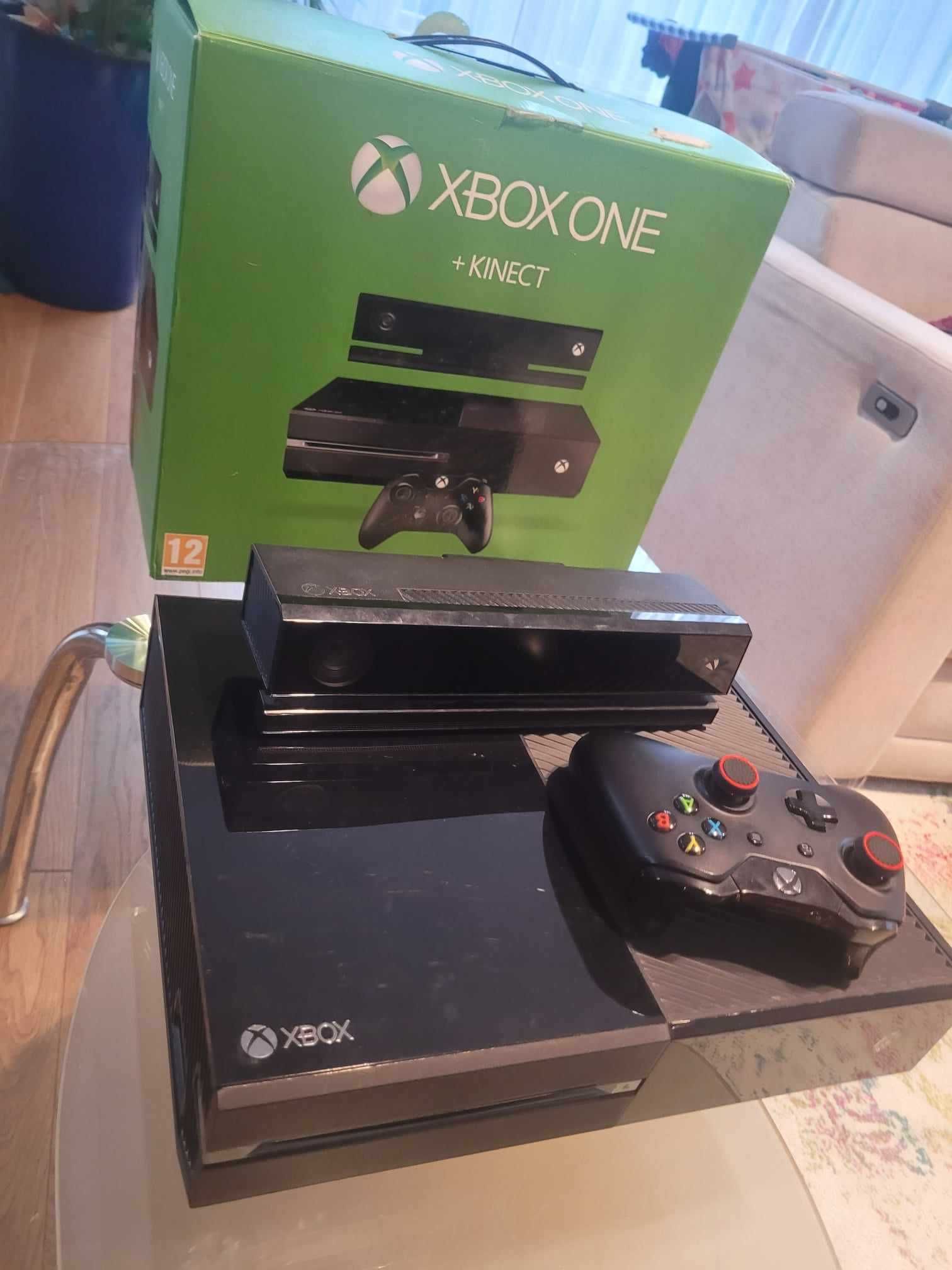 XBOX ONE+ Kinect plus Gratisy:3 gry