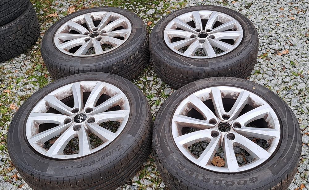 Felgi aluminiowe z oponami do Hyundai i40 oryginalne 17 cali
