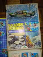 Pescadores destemidos jogo de tabuleiro, majora. Anos 70.