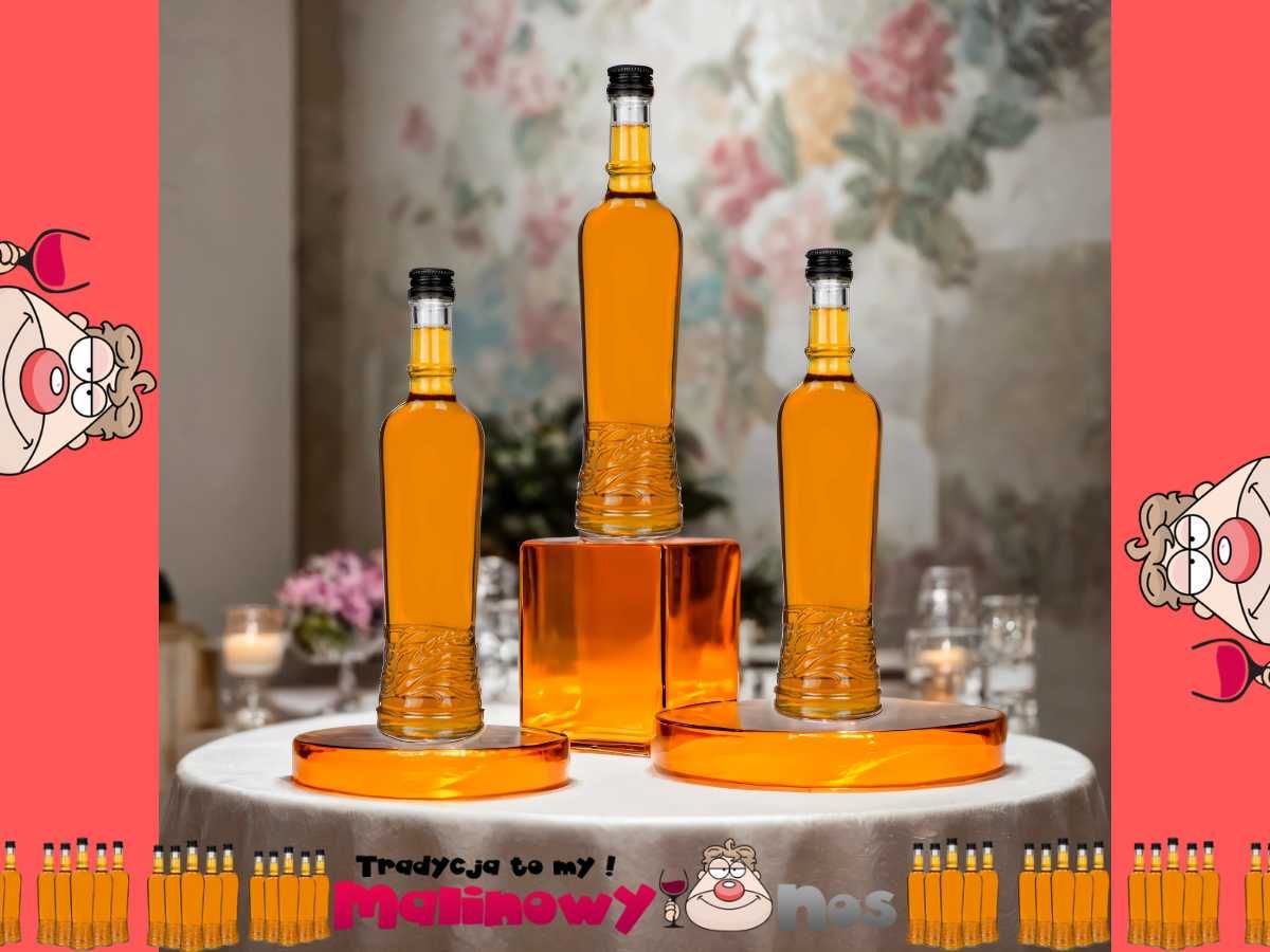 Zestaw 10 sztuk Butelka szklana Toast 500 ml na zakrętkę