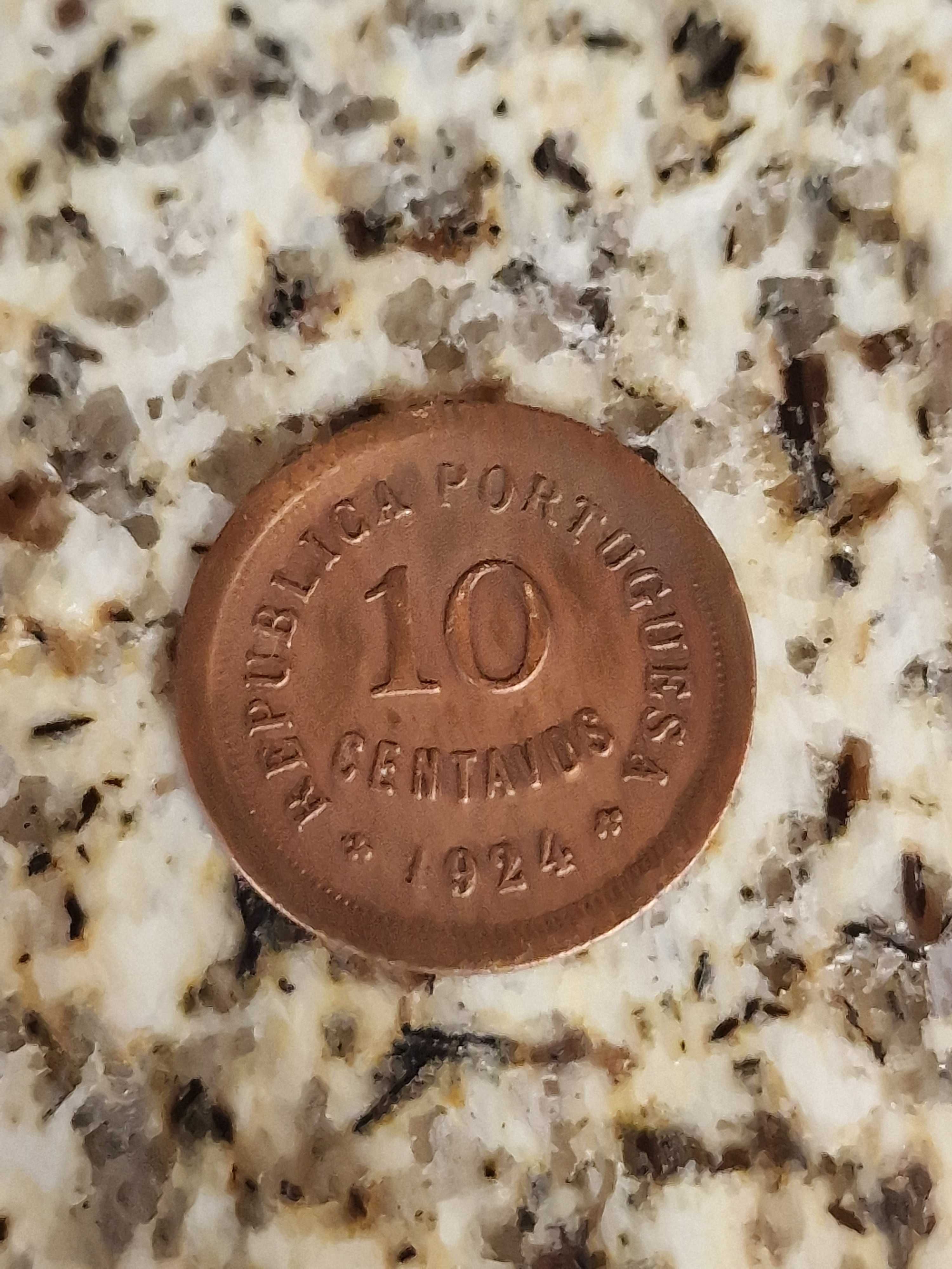 Moeda de 10 centavos de 1924