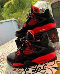 Jordan 4 Retro Red Thunder 39