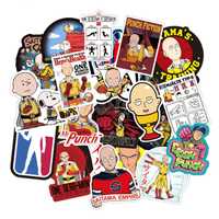 50 Autocolantes adesivo Anime One Punch - ENVIO 24H