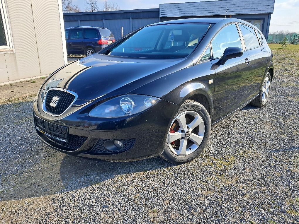 Seat Leon 1.6MpI !!!Czarny !Alufelgi ,KLima,Sprowdzony!!