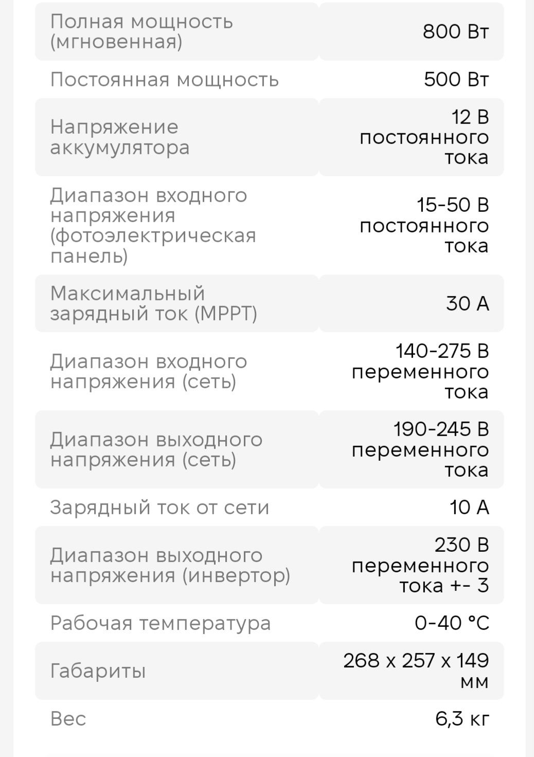 Гибридний інвертор.  Volt Polska
