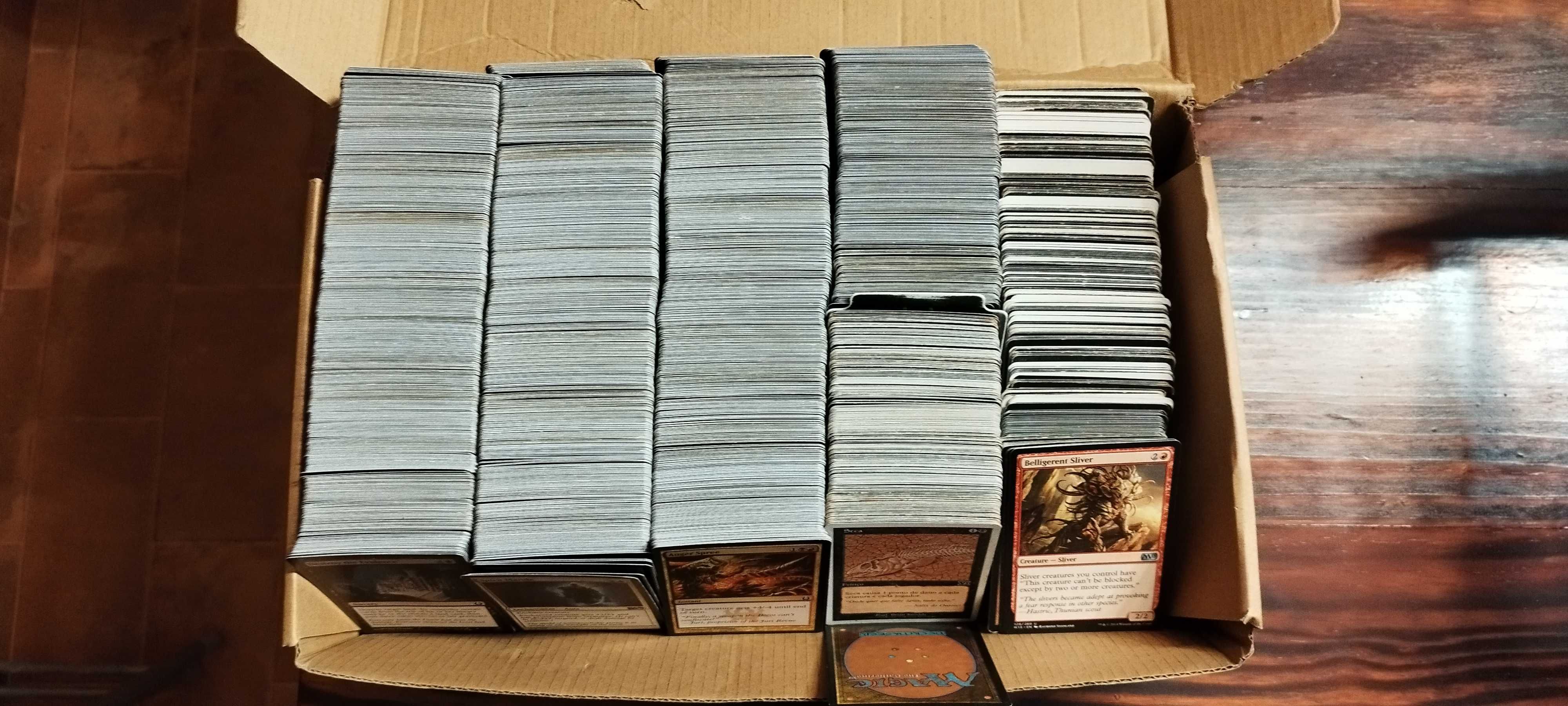 Cartas MTG Varias Edições, Cerca de 2500 cartas