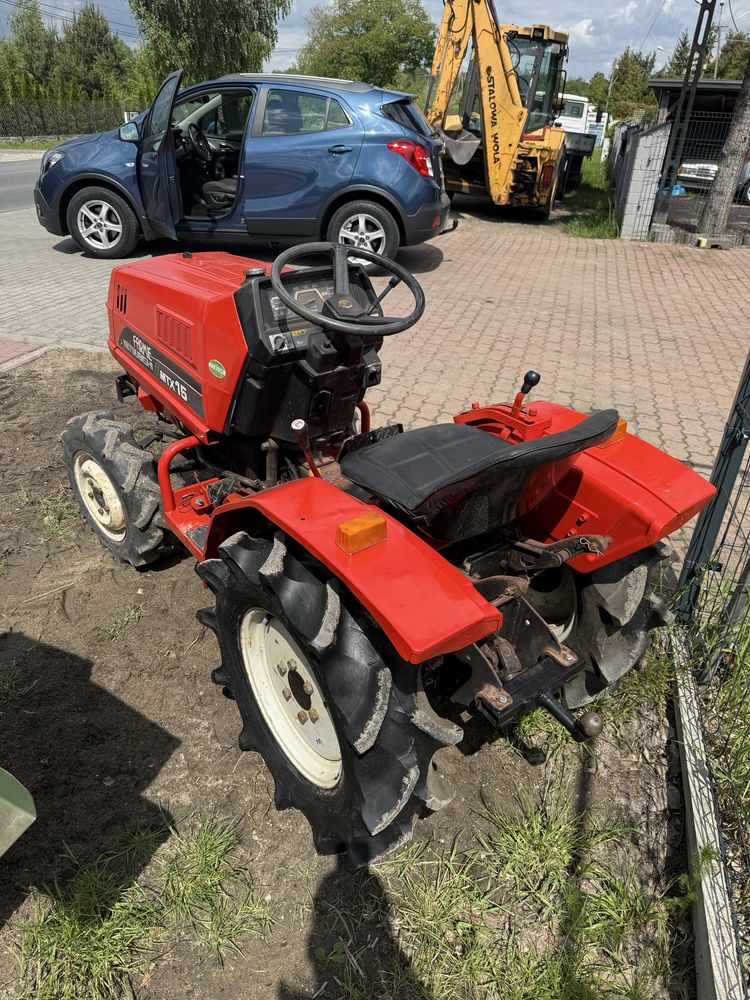 Traktorek japoński mitsubishi mtx15 4x4 glebogryzarka iseki yanmar