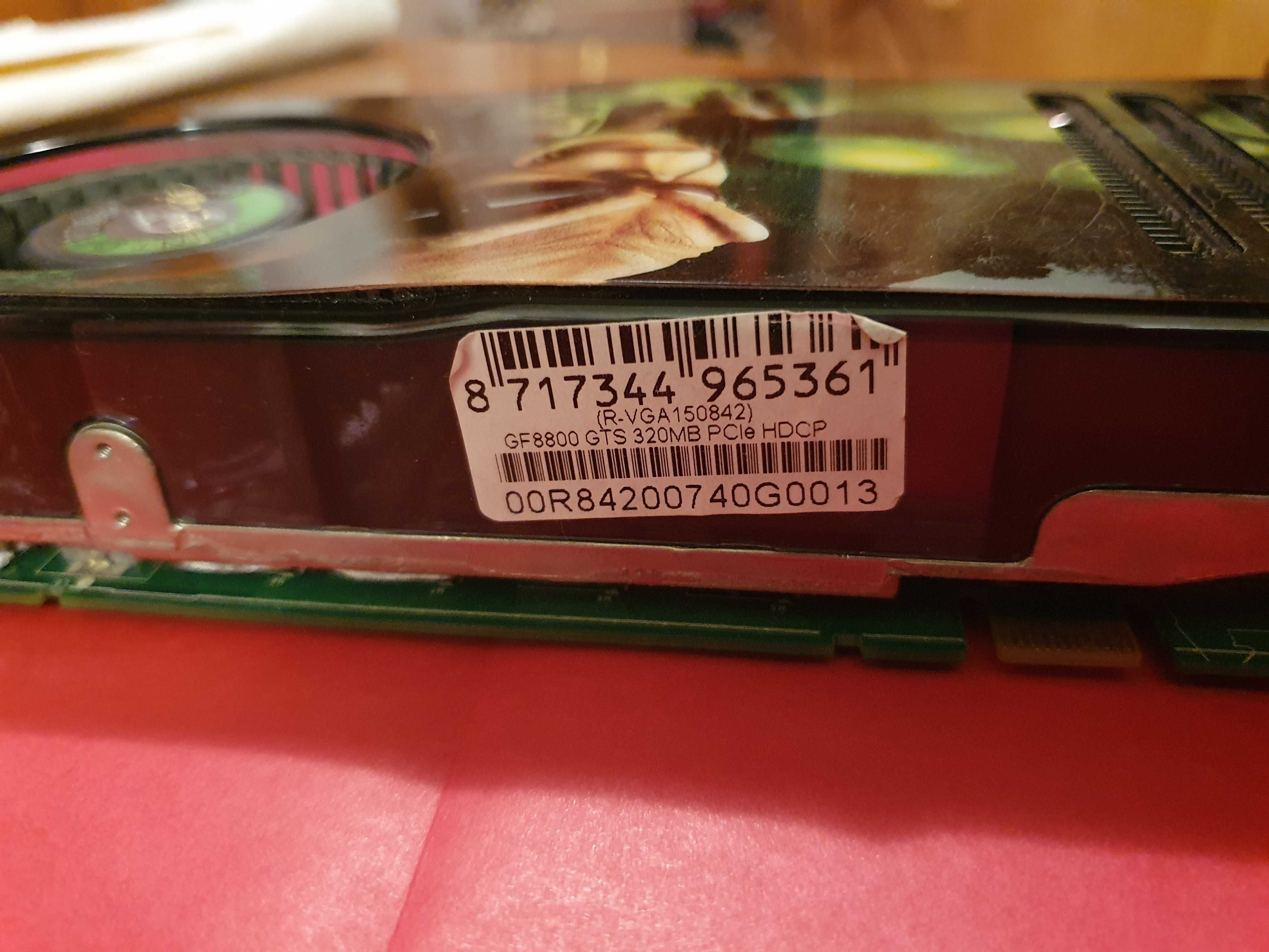 видеокарта POINT OF VIEW GeForce 8800 GTS Exo Edition, 320 Mb
