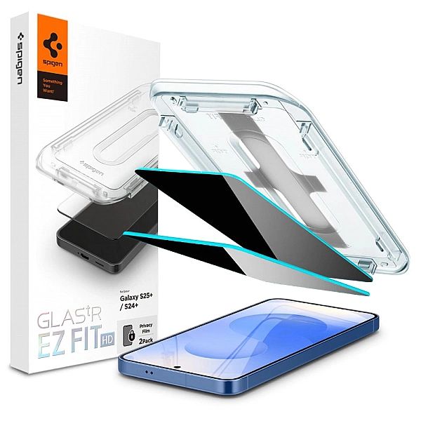 Szkło Prywatyzujące Spigen Glas.tr ”Ez Fit” Hd 2-Pack Galaxy S24+ Plus