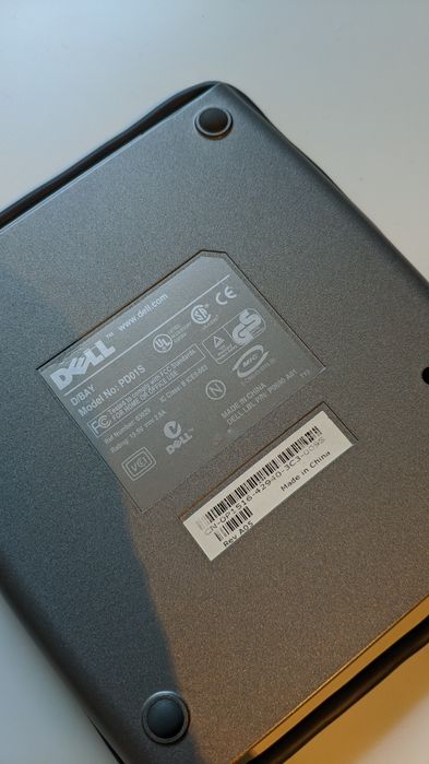 Leitor de DVD e Gravador de CD externo USB Dell PD01S