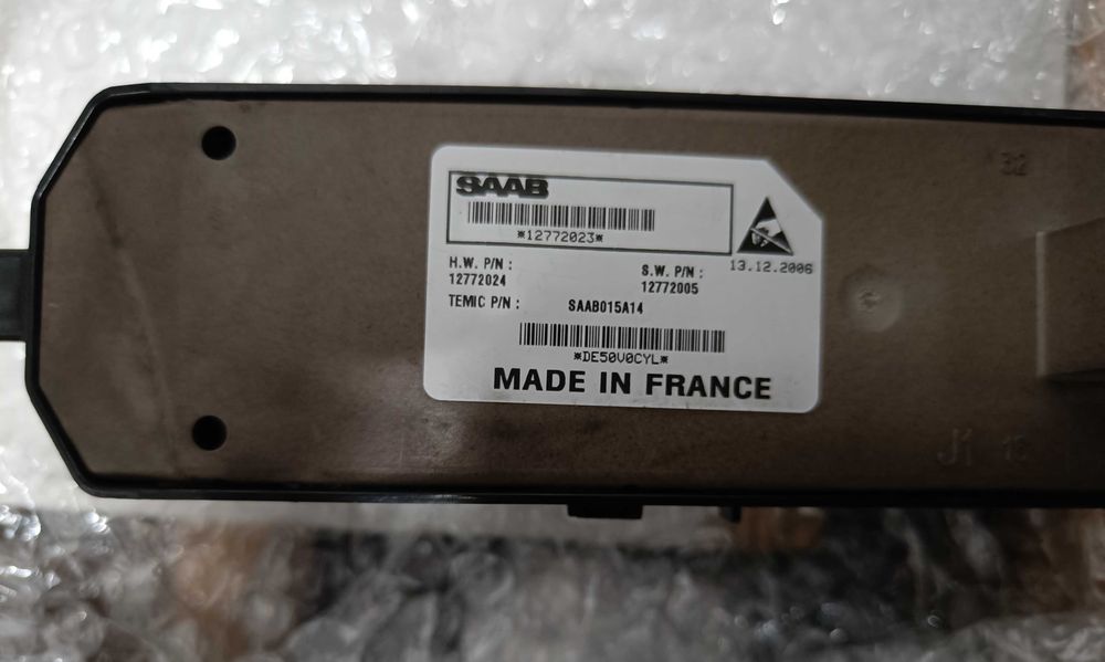 SAAB 93 Comando / Botões de vidros elétricos