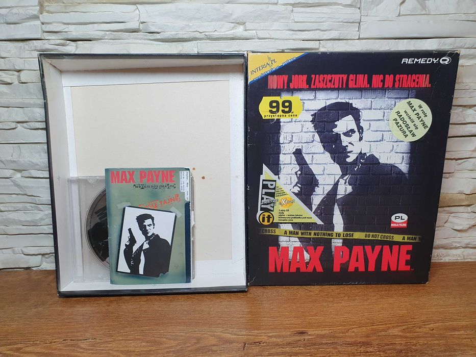 MAX PAYNE 1 - polskie wydanie premierowe BIG BOX PL [PC]
