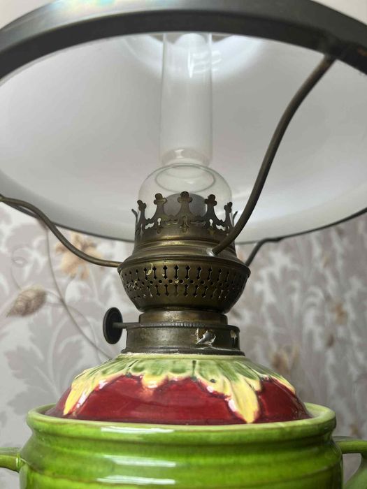 Lampa naftowa ceramiczna