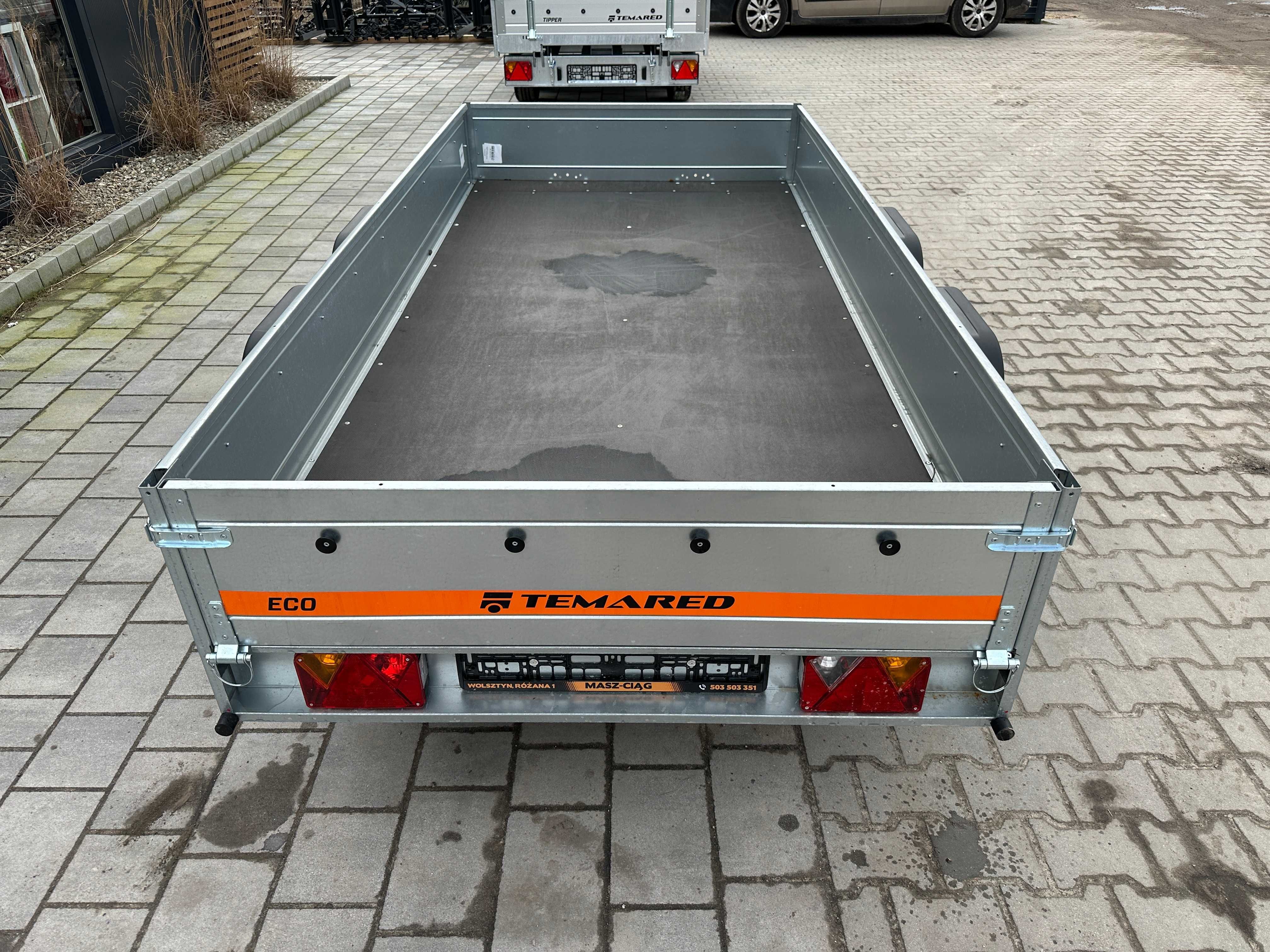 Przyczepka TEMARED ECO 2612/2 przyczepa samochodowa do samochodu