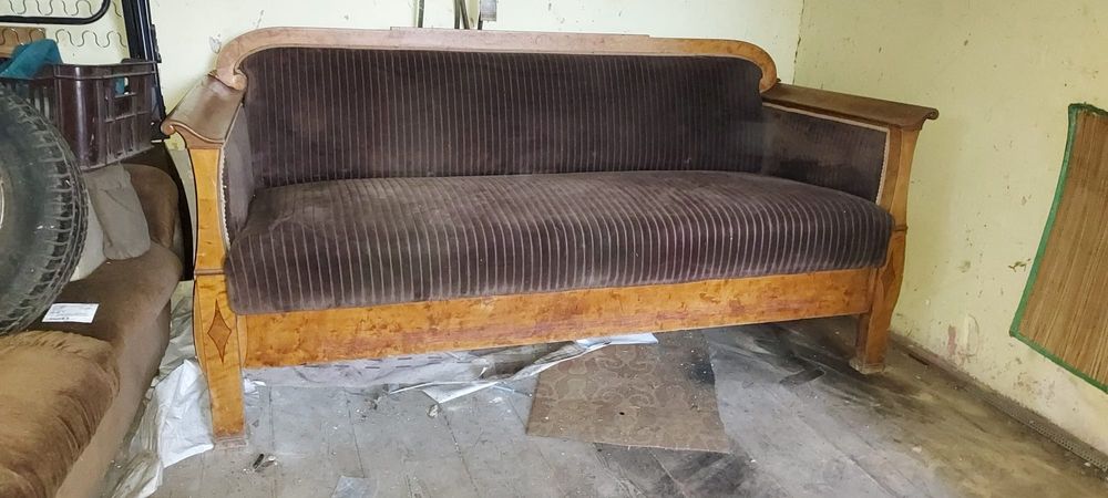 Stara Secesyjna Sofa Otomana