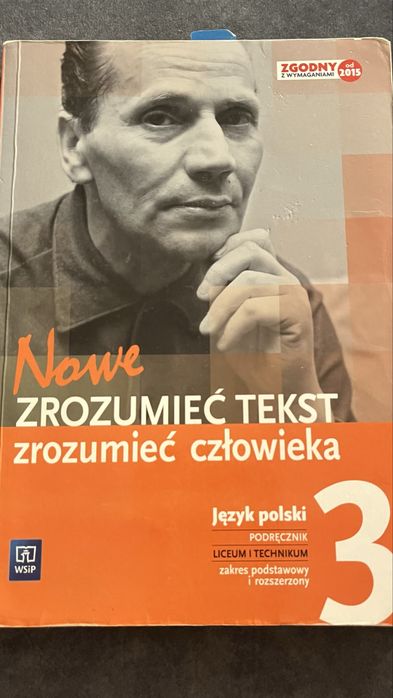 Zrozumieć tekst zrozumieć człowieka język polski 3 podrecznik