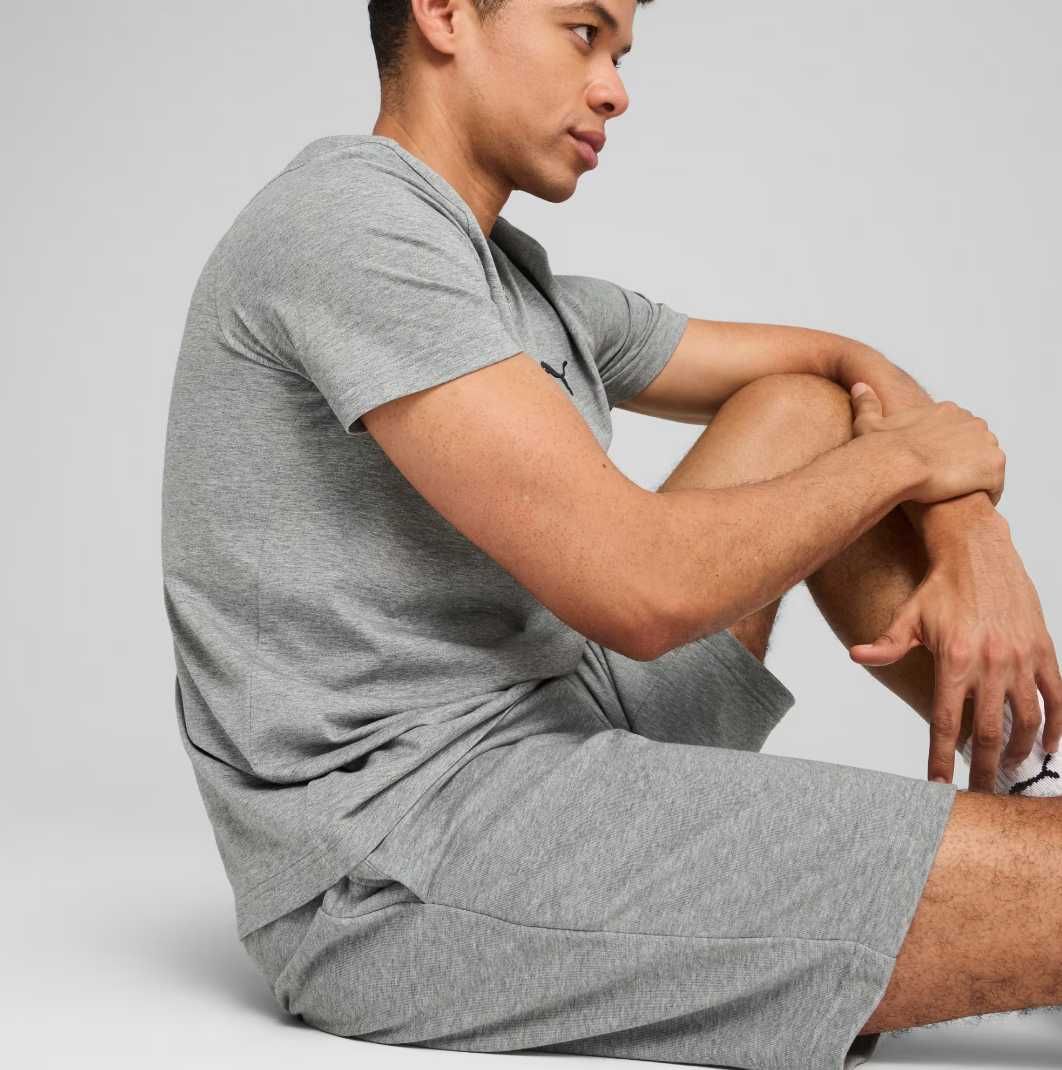 Сірі чоловічі шорти puma essentials men's 10" shorts нові оригінал сша