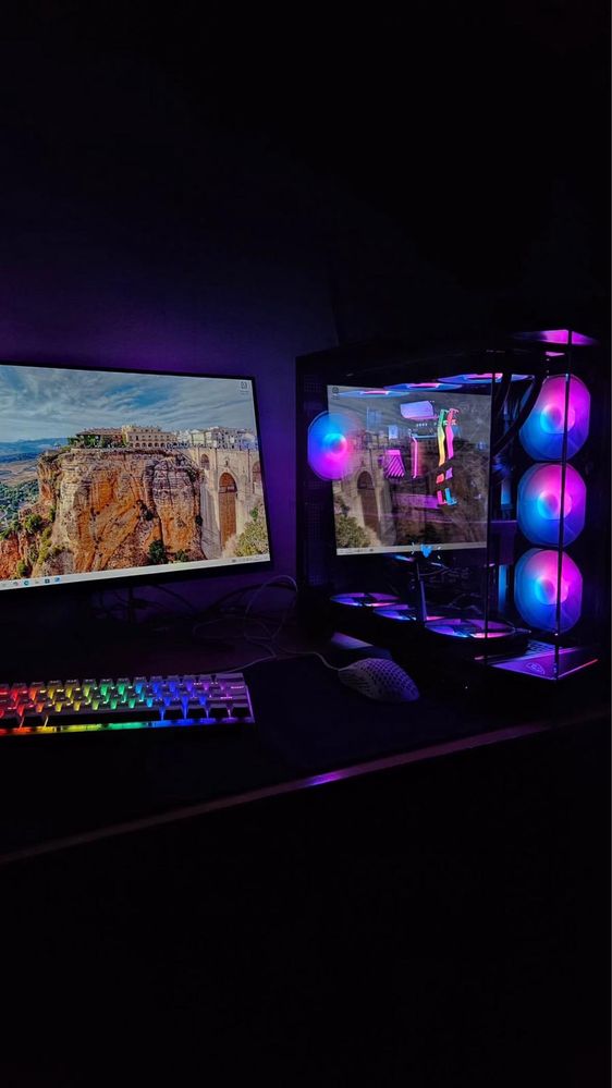 Setup Gamer RTX 5070 | Ryzen 7 9700x | 32GB RAM | NVME 1TB