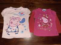 Peppa pig koszulki roz 92