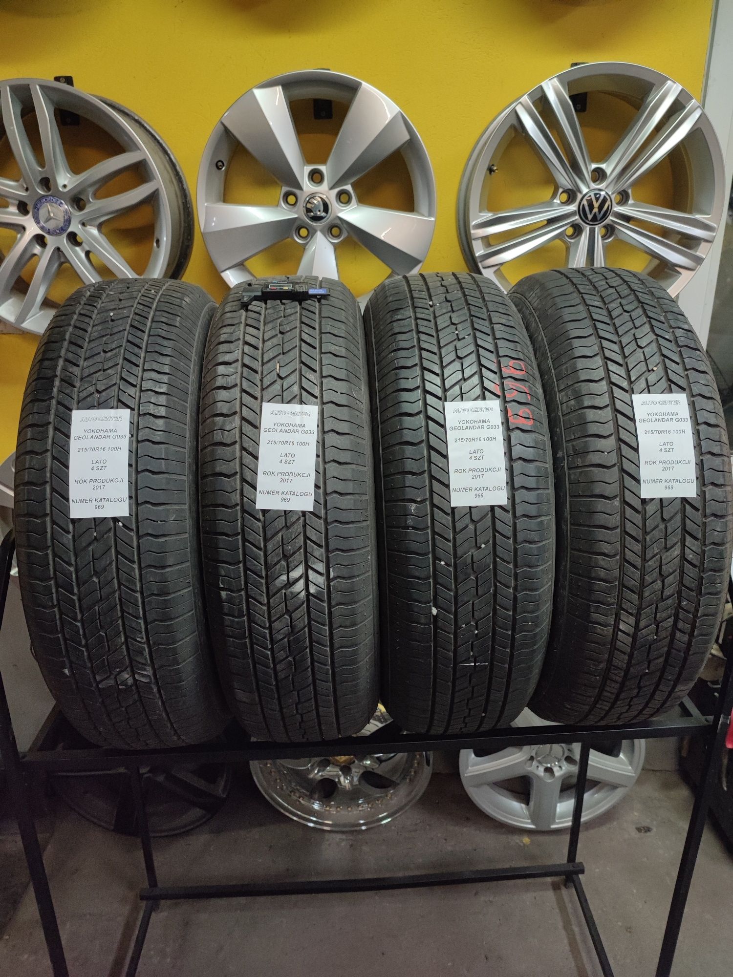Opony letnie 215/70R16 100H Yokohama GeoLandar G003